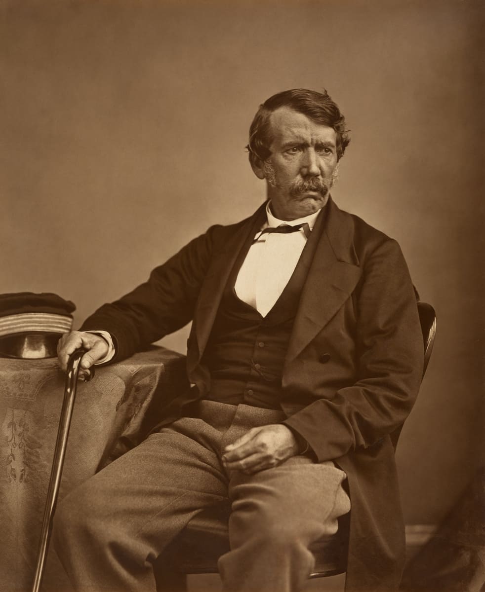 David Livingstone - Miembro de la Royal Geographical Society. imagen: Wikipedia