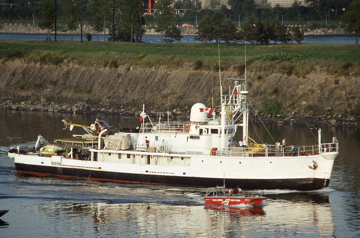 Calypso - Barco de Jacques Cousteau - Montreal 1980